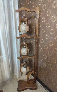 آباژور سه فانوسی