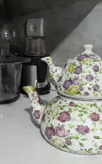 کتری لعابی وقوری چینی