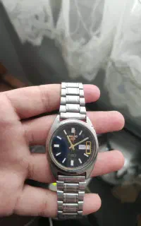 ساعت قدیمی نوستالژی seiko 5 نبضی اصل ژاپن