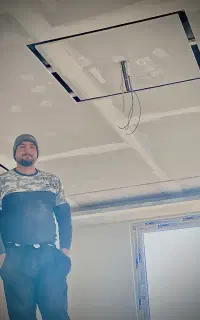 اجرای سقف کناف و تایل ۶۰*۶۰و پی وی سی