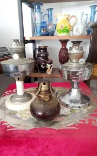 ۳عددچراغ نفتی قدیمی