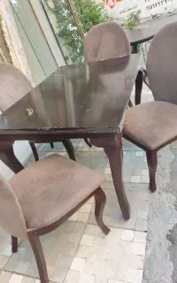 نهارخوری چهار نفره چوبی