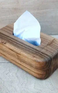جا دستمال کاغذی چوب گردو اردوخوری مزه