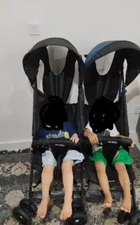 کالسکه دوقلو درحدنو