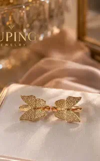 گوشواره پروانه ای ژوپینگ