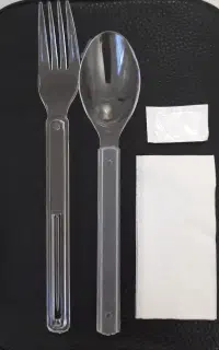 قاشق و چنگال یکبار مصرف