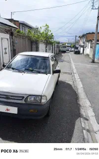 پراید سفید مدل ۸۰ ۳تیکه بی رنگ