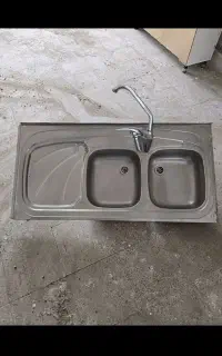 سینگ ظرف شویی به همرا شیر اهرمی