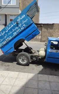 حمل نخاله نیسان اتاق بزرگ وتهیه مصالح ساختمانی