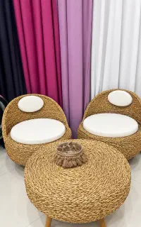 میزصندلی حصیری