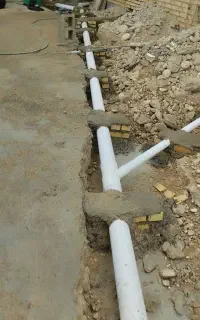 لوله کشی ساختمان فاظلاب