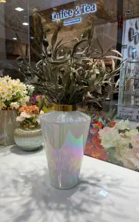 گل مصنوعی با گلدون