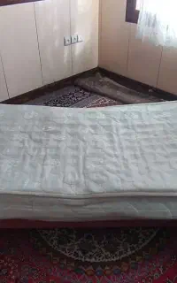 تخت تک نفره فلزی
