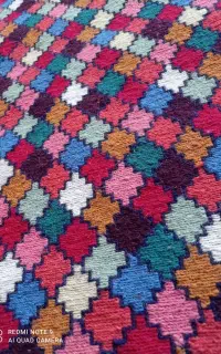 یک جفت قالیچهٔ دست باف