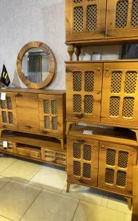 ست آینه کنسول پنجره ای زرکالا- مدل 4