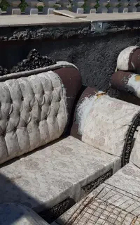 مبل ۸نفره چوب خوب و کلاف سالم