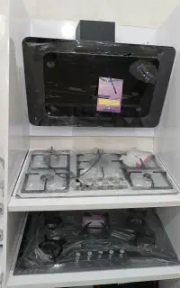 گاز صفحه ای  و هود و سینک