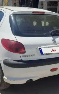پژو ۲۰۶ تیپ ۵ مدل ۹۵ بدون رنگ