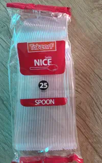 قاشق و چنگال یکبار مصرف