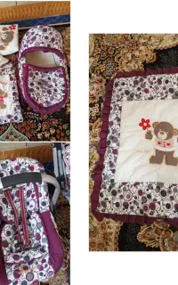 کریرو ساک حمل به همراه پتو و قنداق فرنگی رایگان