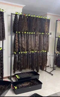 خریدار موی کیلویی از قیچی زن ها و مشتری