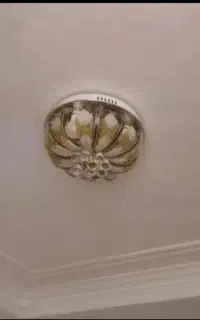 یک جفت لوستر سقفی