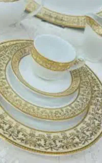 غذا خوری چینی زرین مهر کرم