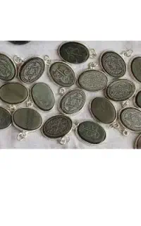 آویز سنگ یشم طرح معنوی و خاص