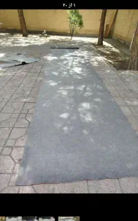 موکت تمیز نمدی