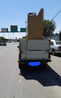 حمل بار با پیکان وانت تلفنی در مراغه