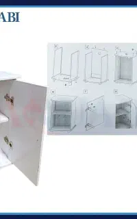 کمد شرکتی آکواریوم دلسا K390 کاملاً نو و تمیز