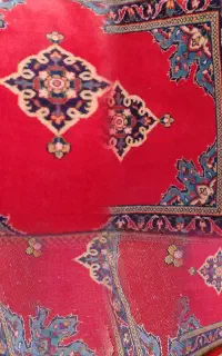 فرش دست بافت  قدیمی یک جفت