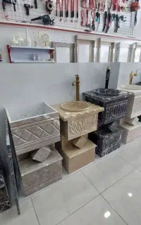 انواع روشویی سنگی و کابینتی