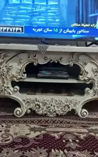 میز،تلویزیون شیک سالم
