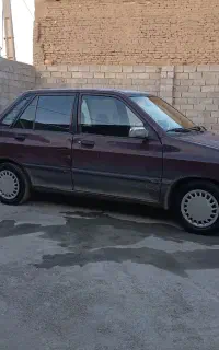 پراید 84 عنابی