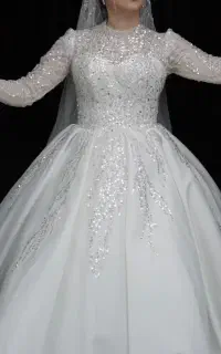 لباس عروس سنگدوزی مزونی