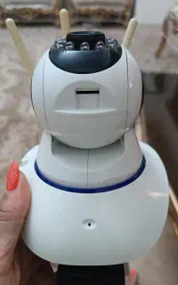 دوربین مداربسته چرخشی V380 سه آنتن WiFi + LAN
