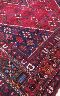 باسلام یک تخته فرش ۱۲متری دستباف جوشقان