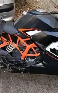 ktm rc200 اتریشی تمام مشکی (ریس)