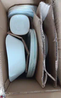 سرویس آرکوپال 12 نفره حاشیه طلایی آکبند و نو