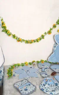 سرویس پارچه ای آشپزخانه ۱۰تکه