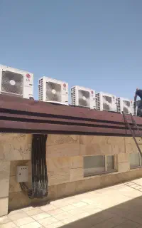 سرویس تعمیر کولرگازی داکت اسپیلت چیلر vrf پکیج