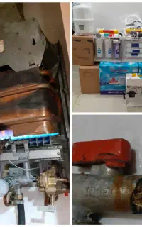 تعمیرات آبگرمکن تصفیه آب پکیج رفع کمبود فشار آبگرم