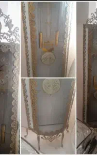 ساعت ایستاده برنز در حد نو