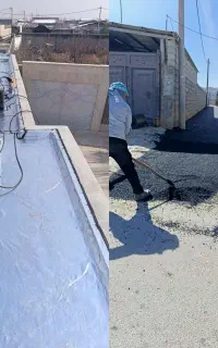 اجرای اسفالت و ایزوگام