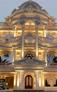 طراحی پلان و نما ساختمان و ویلا