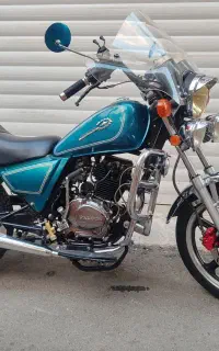 هاررلی چاپارyx150F کروز آنتیک پلاک ملی تک عروسک