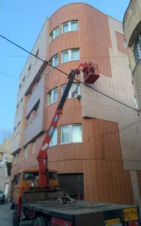 بالابر شستوشوی نما و تعمیرات