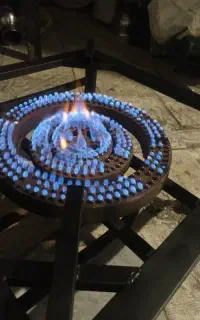 تعدادی اجاق گاز  صنعتی۳ شعله