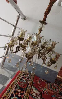 ۲ عدد لوستر در حد نو